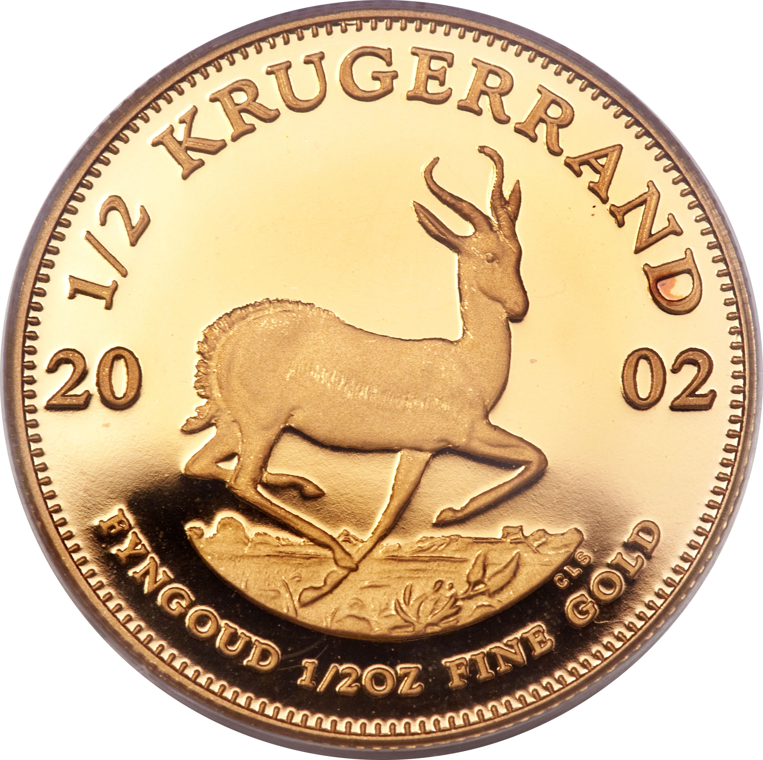 美術品/アンティークK22 クルーガーランド金貨 1/4オンス 8.5g 1981年製　南アフリカ