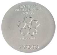 万博記念メダル　万国博覧会記念メダル　EXPO'70158g−材質